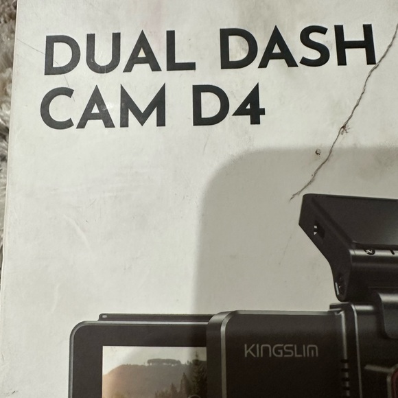 Kingslim D4 Dual Dash Camera - Black - Picture 5 of 5